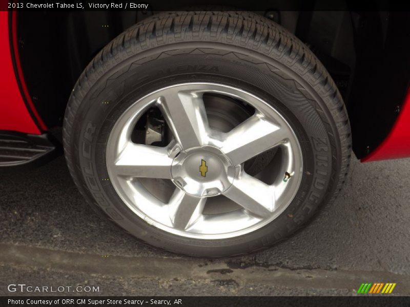 Victory Red / Ebony 2013 Chevrolet Tahoe LS