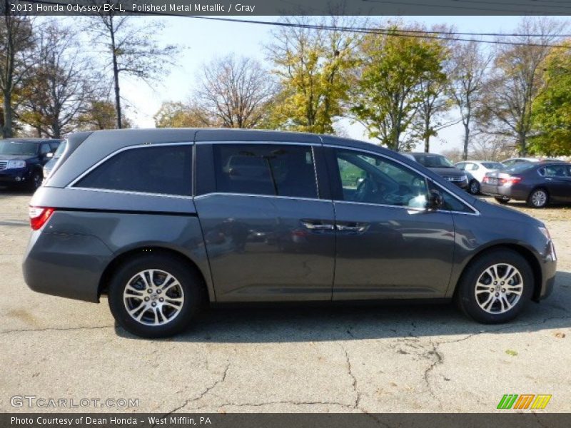 Polished Metal Metallic / Gray 2013 Honda Odyssey EX-L