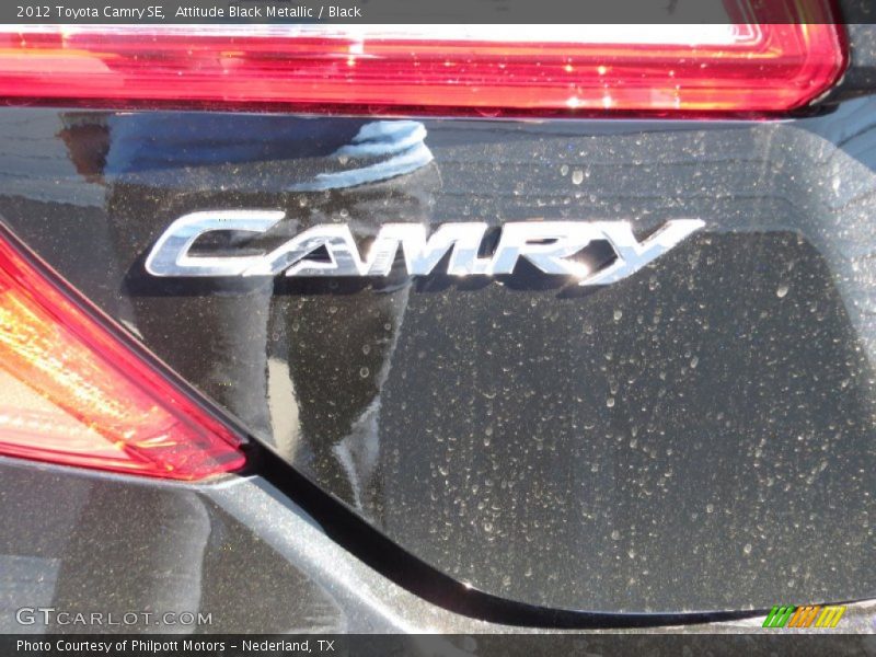 Attitude Black Metallic / Black 2012 Toyota Camry SE