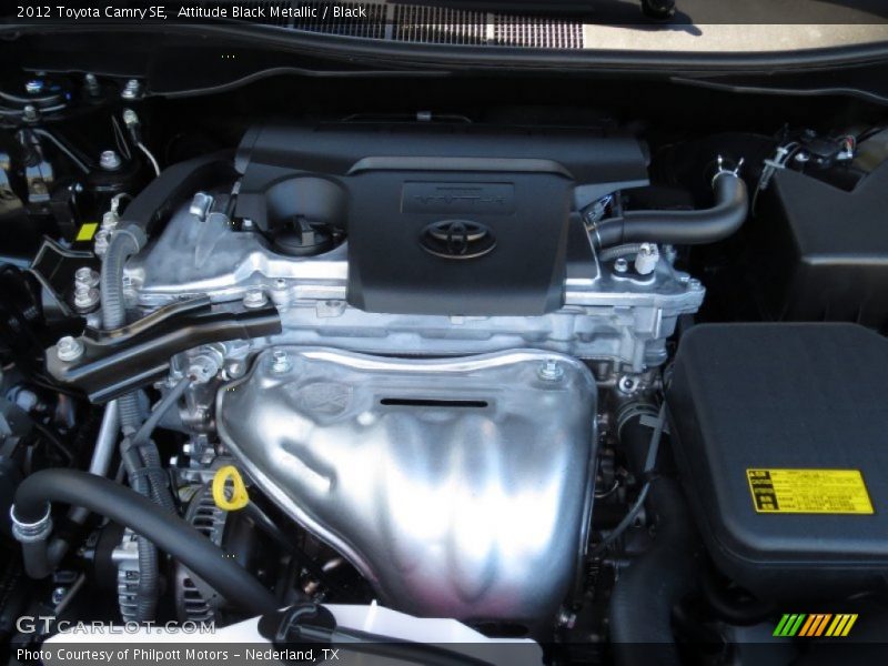Attitude Black Metallic / Black 2012 Toyota Camry SE