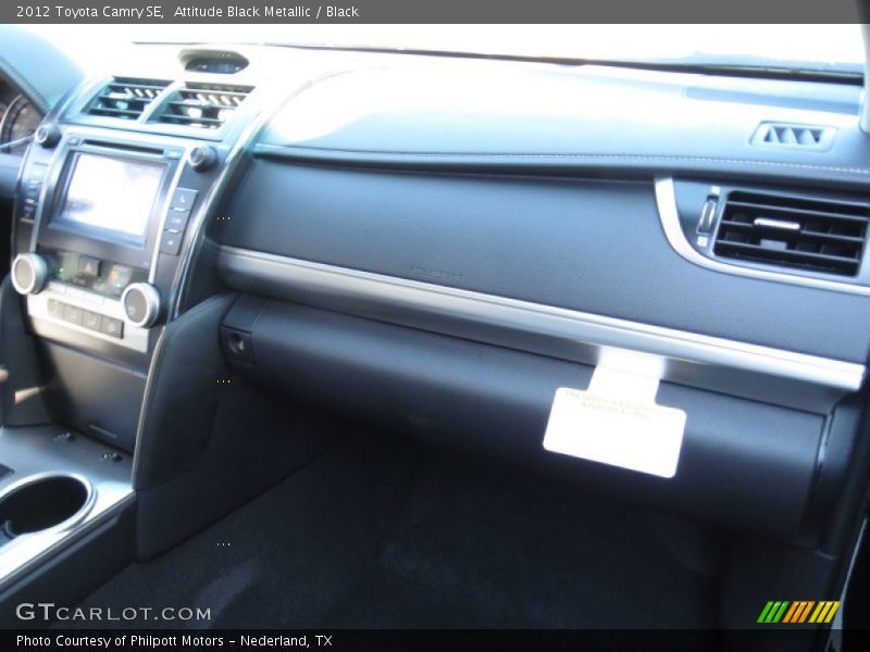 Attitude Black Metallic / Black 2012 Toyota Camry SE