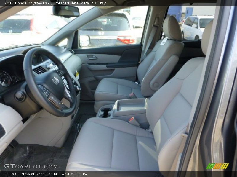 Polished Metal Metallic / Gray 2013 Honda Odyssey EX-L