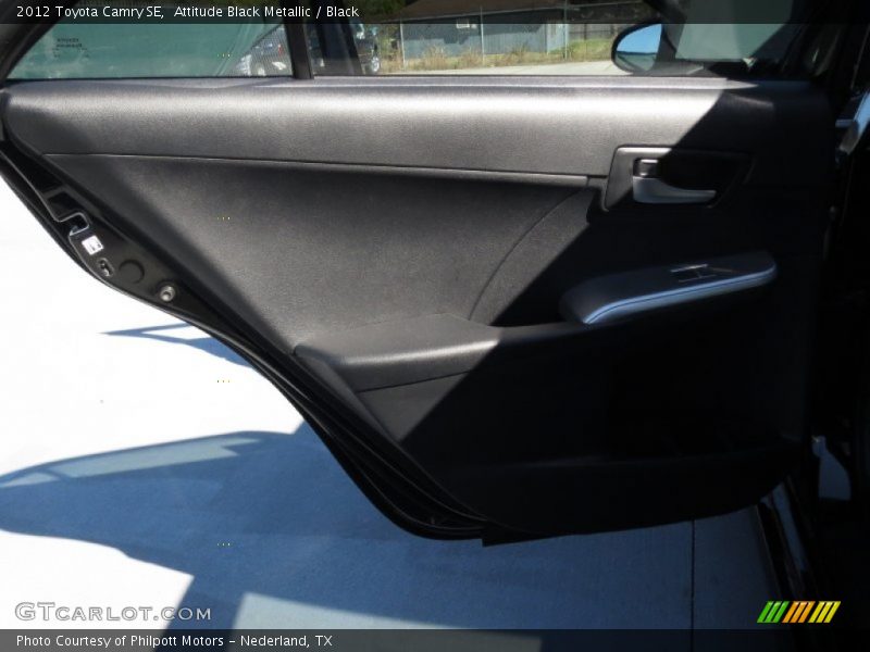 Attitude Black Metallic / Black 2012 Toyota Camry SE