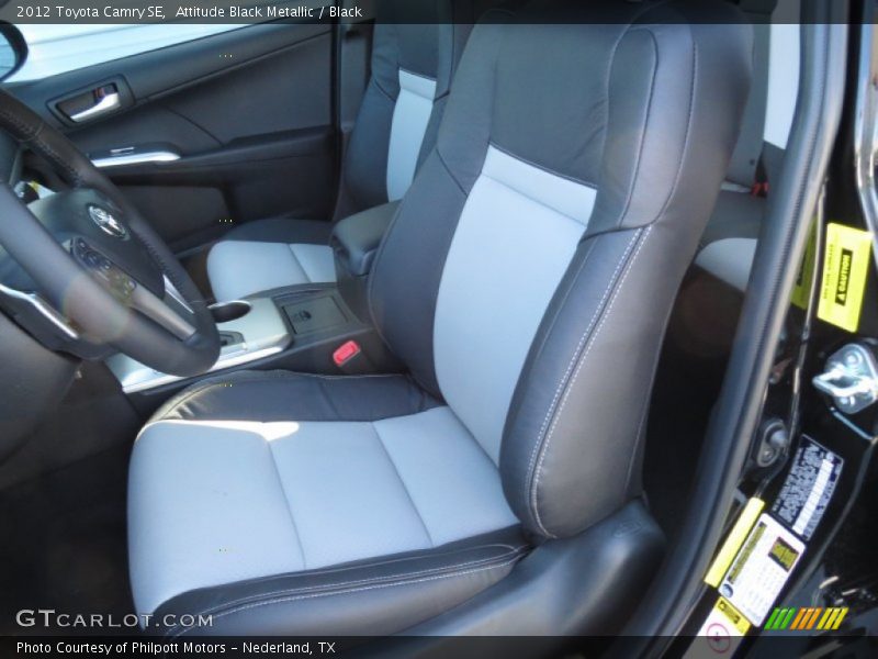 Attitude Black Metallic / Black 2012 Toyota Camry SE
