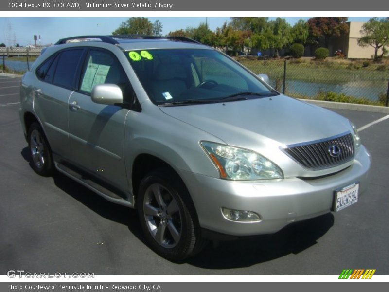 Millinnium Silver Metallic / Ivory 2004 Lexus RX 330 AWD