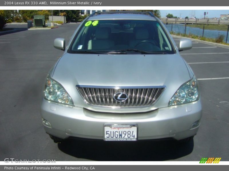 Millinnium Silver Metallic / Ivory 2004 Lexus RX 330 AWD