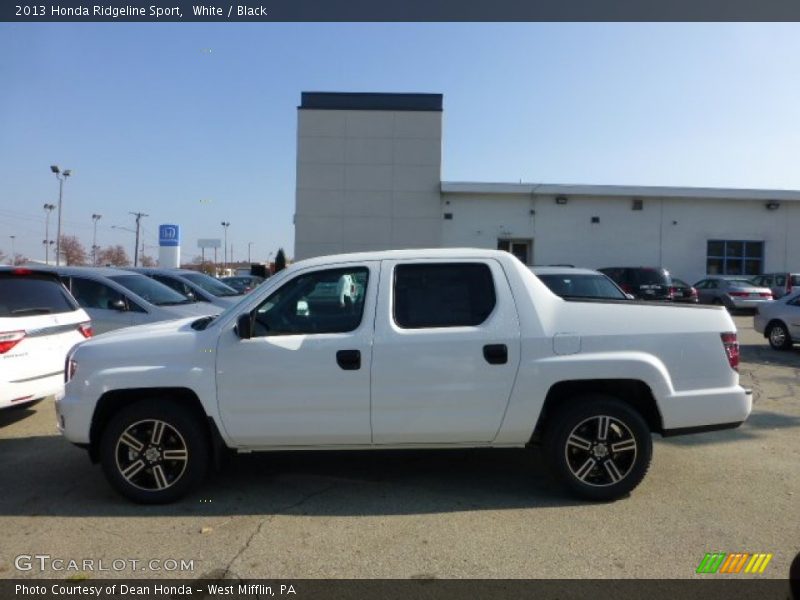  2013 Ridgeline Sport White