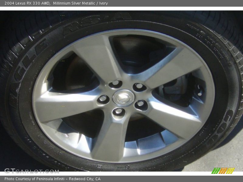 Millinnium Silver Metallic / Ivory 2004 Lexus RX 330 AWD