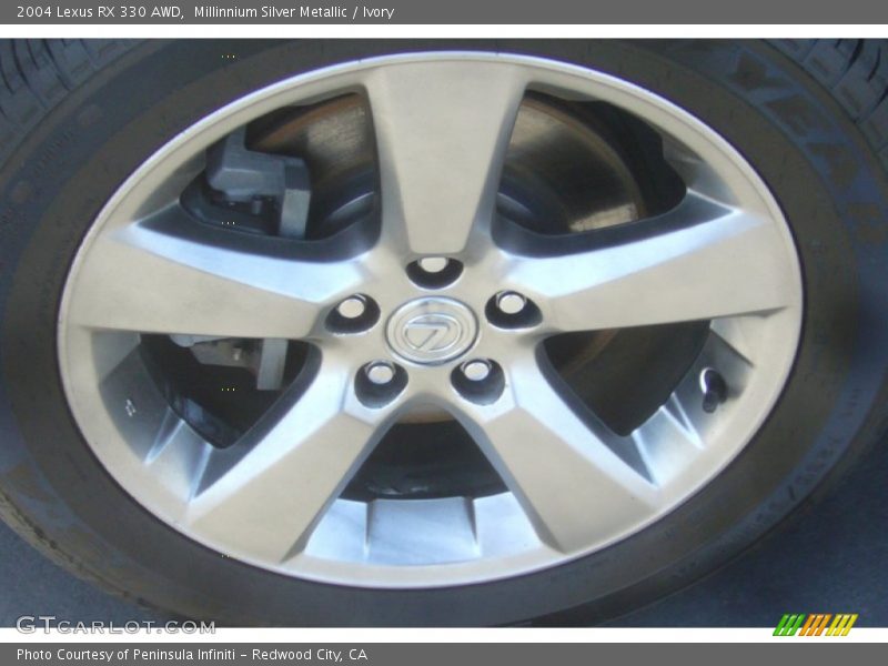 Millinnium Silver Metallic / Ivory 2004 Lexus RX 330 AWD