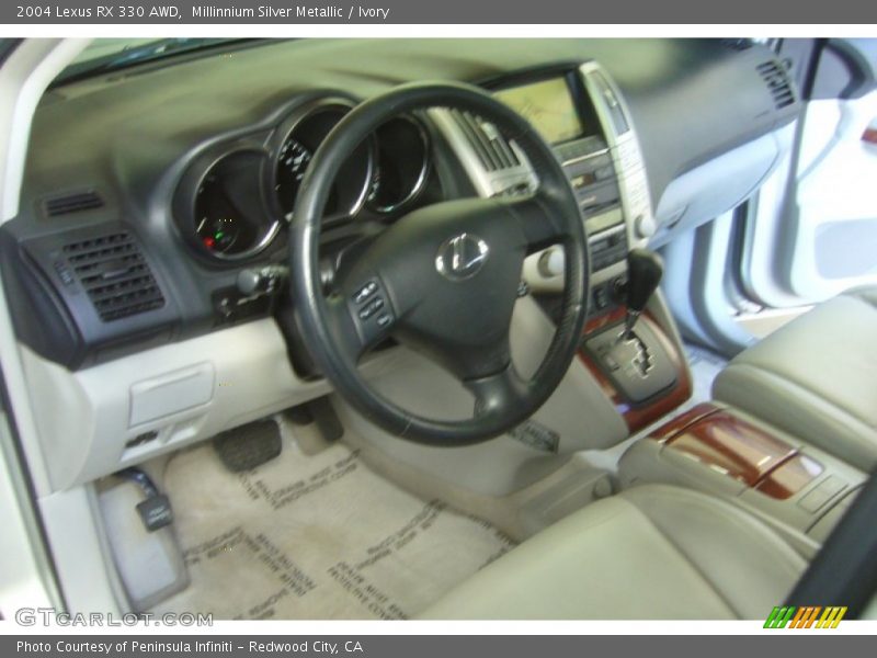 Millinnium Silver Metallic / Ivory 2004 Lexus RX 330 AWD