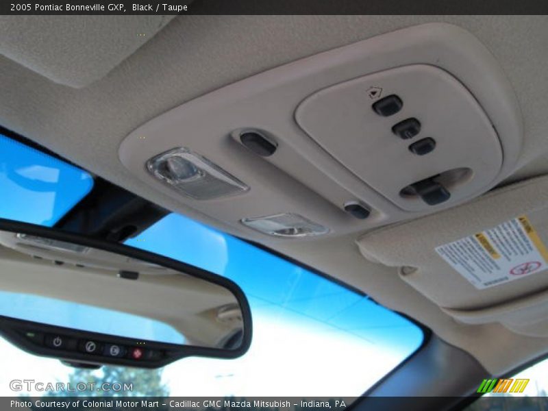 Black / Taupe 2005 Pontiac Bonneville GXP