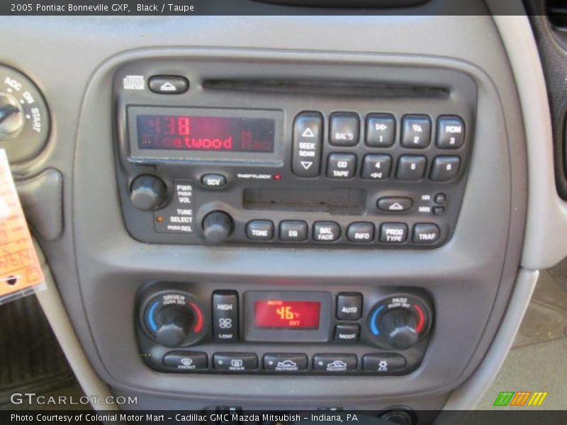 Black / Taupe 2005 Pontiac Bonneville GXP