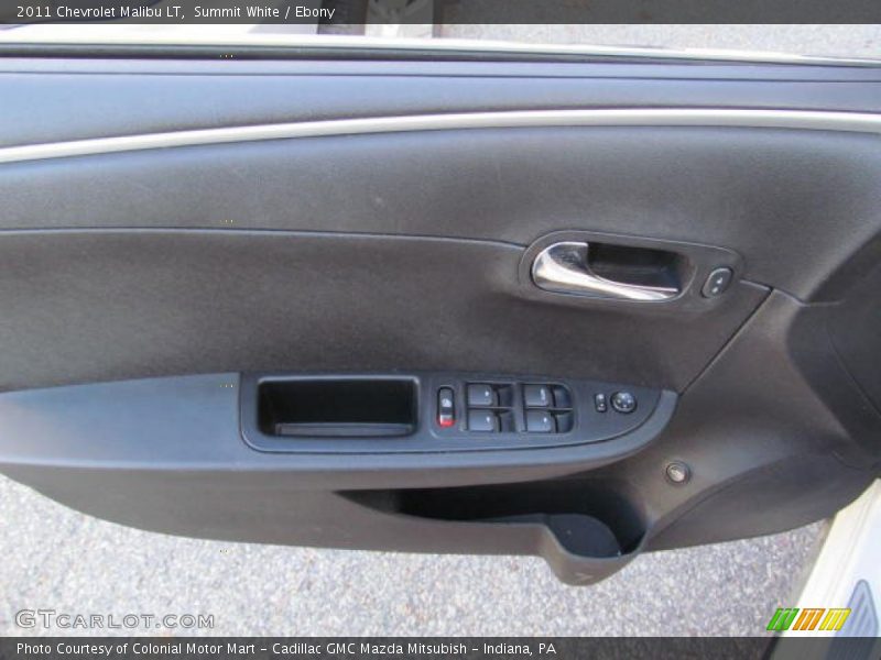 Summit White / Ebony 2011 Chevrolet Malibu LT