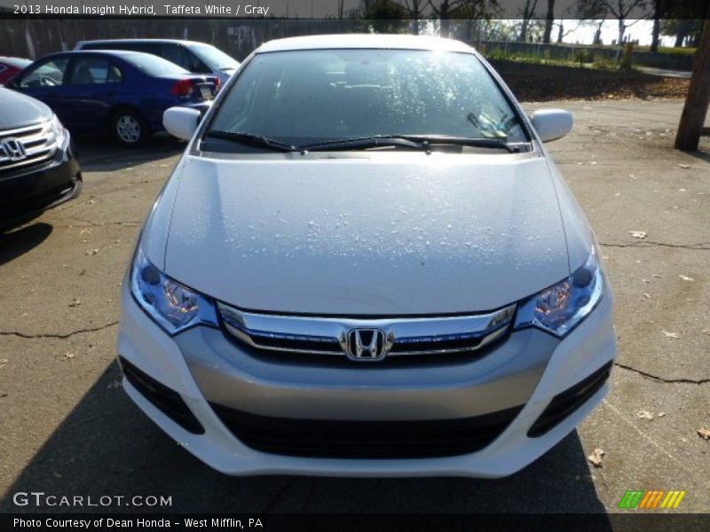 Taffeta White / Gray 2013 Honda Insight Hybrid