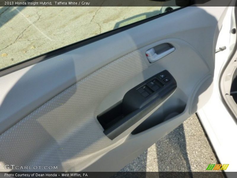 Taffeta White / Gray 2013 Honda Insight Hybrid