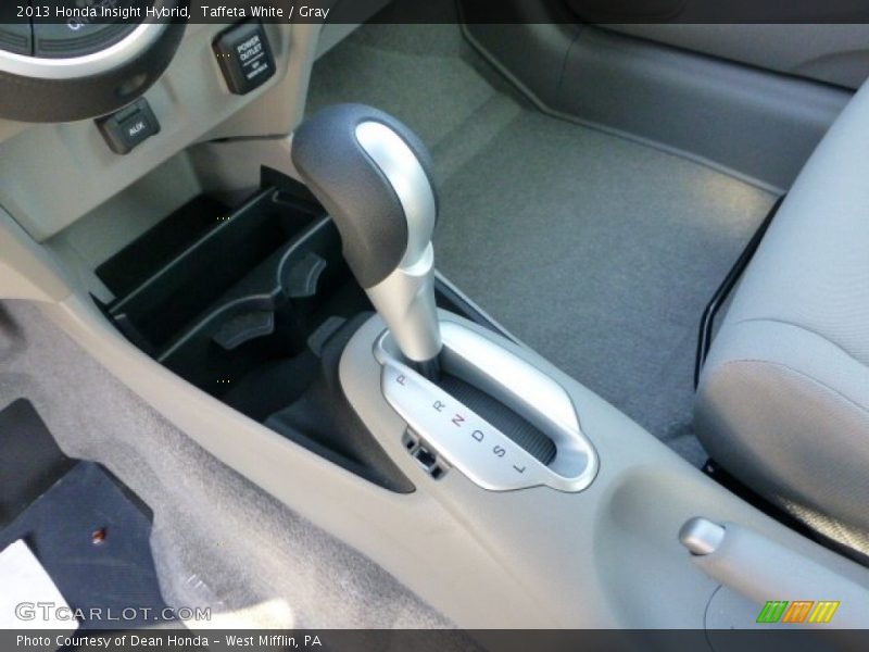 Taffeta White / Gray 2013 Honda Insight Hybrid