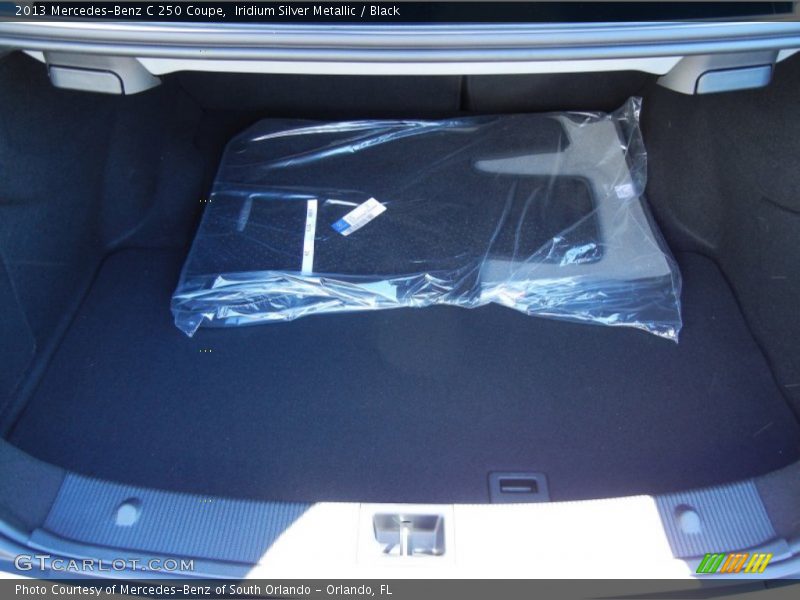 Iridium Silver Metallic / Black 2013 Mercedes-Benz C 250 Coupe