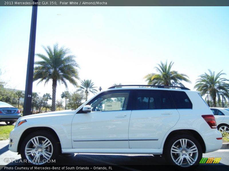 Polar White / Almond/Mocha 2013 Mercedes-Benz GLK 350