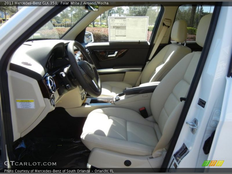 Polar White / Almond/Mocha 2013 Mercedes-Benz GLK 350