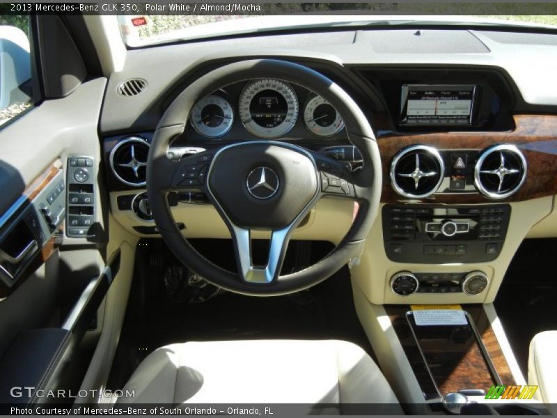 Polar White / Almond/Mocha 2013 Mercedes-Benz GLK 350