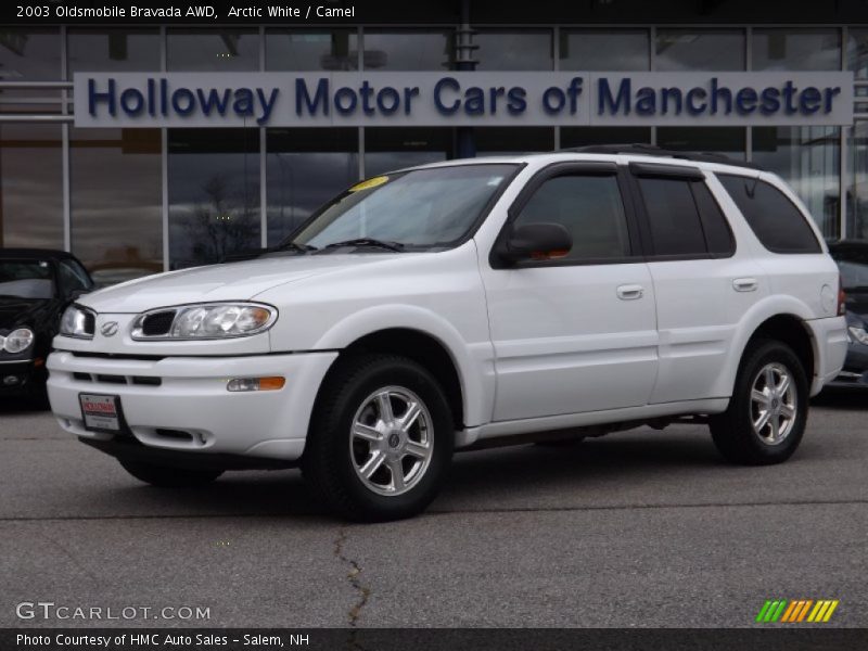 Arctic White / Camel 2003 Oldsmobile Bravada AWD