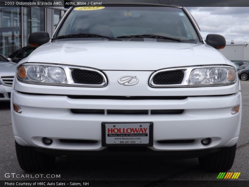 Arctic White / Camel 2003 Oldsmobile Bravada AWD