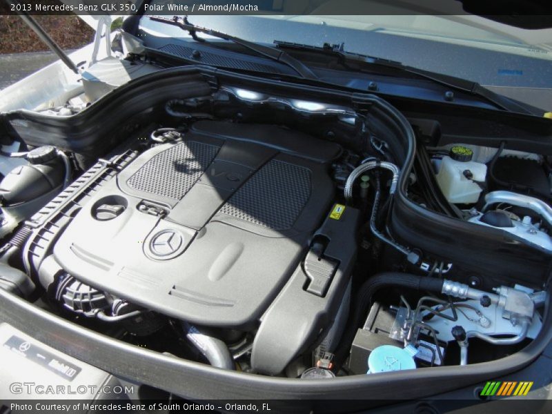 Polar White / Almond/Mocha 2013 Mercedes-Benz GLK 350
