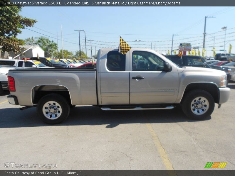 Silver Birch Metallic / Light Cashmere/Ebony Accents 2008 Chevrolet Silverado 1500 LT Extended Cab