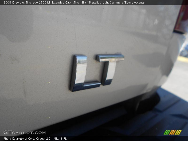 Silver Birch Metallic / Light Cashmere/Ebony Accents 2008 Chevrolet Silverado 1500 LT Extended Cab