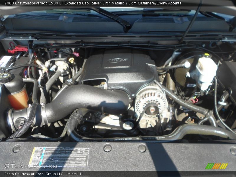Silver Birch Metallic / Light Cashmere/Ebony Accents 2008 Chevrolet Silverado 1500 LT Extended Cab