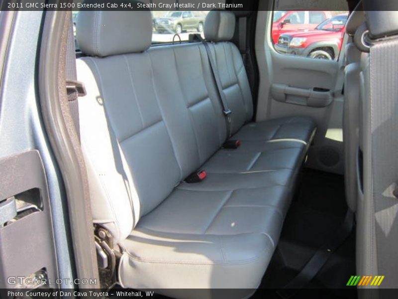 Stealth Gray Metallic / Dark Titanium 2011 GMC Sierra 1500 Extended Cab 4x4