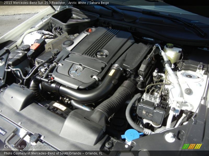  2013 SLK 250 Roadster Engine - 1.8 Liter GDI Turbocharged DOHC 16-Valve VVT 4 Cylinder