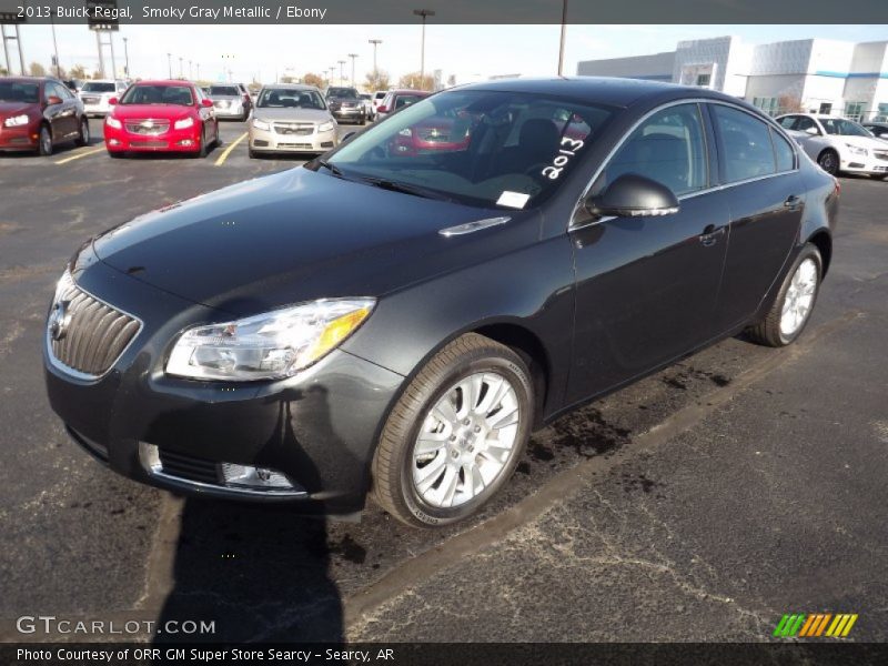 Smoky Gray Metallic / Ebony 2013 Buick Regal