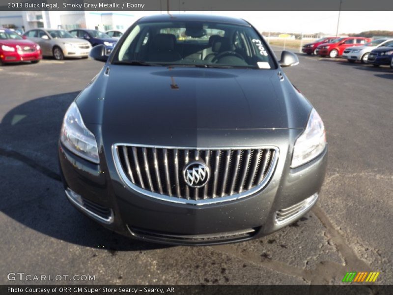 Smoky Gray Metallic / Ebony 2013 Buick Regal