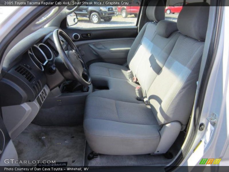 Silver Streak Mica / Graphite Gray 2005 Toyota Tacoma Regular Cab 4x4