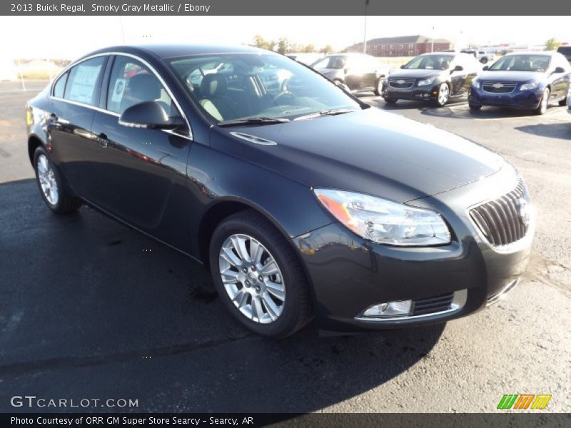 Smoky Gray Metallic / Ebony 2013 Buick Regal