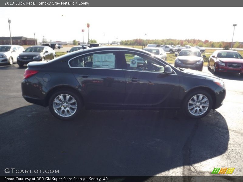 Smoky Gray Metallic / Ebony 2013 Buick Regal