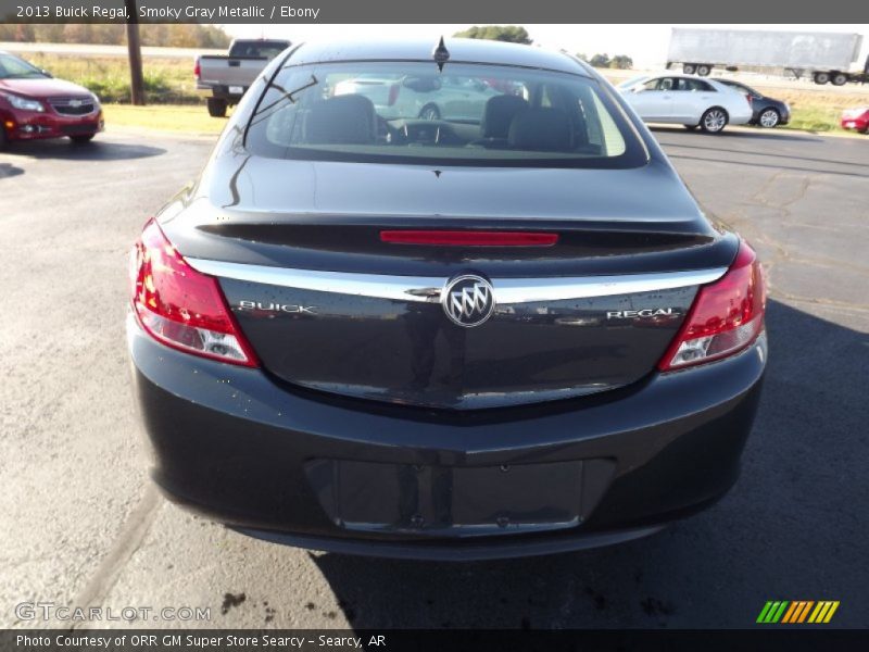 Smoky Gray Metallic / Ebony 2013 Buick Regal