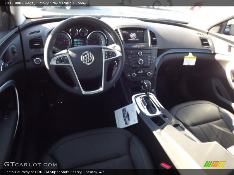 Smoky Gray Metallic / Ebony 2013 Buick Regal