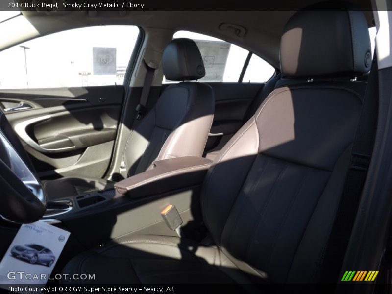 Smoky Gray Metallic / Ebony 2013 Buick Regal