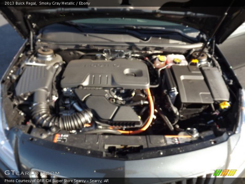 Smoky Gray Metallic / Ebony 2013 Buick Regal