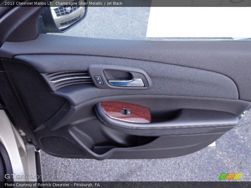 Champagne Silver Metallic / Jet Black 2013 Chevrolet Malibu LT