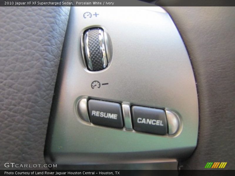 Controls of 2010 XF XF Supercharged Sedan