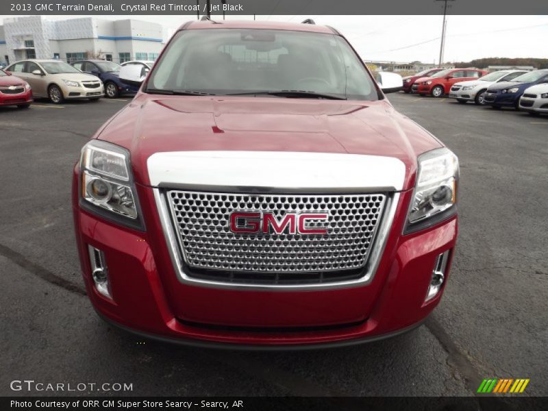 Crystal Red Tintcoat / Jet Black 2013 GMC Terrain Denali