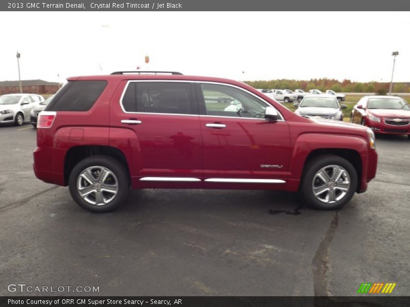 Crystal Red Tintcoat / Jet Black 2013 GMC Terrain Denali