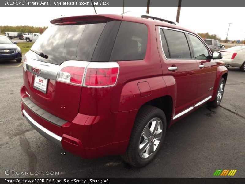 Crystal Red Tintcoat / Jet Black 2013 GMC Terrain Denali