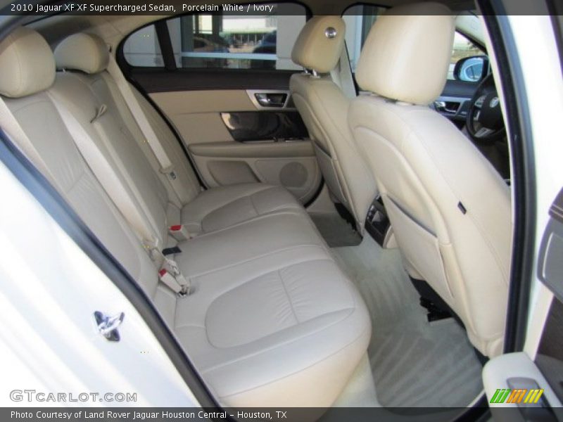 Porcelain White / Ivory 2010 Jaguar XF XF Supercharged Sedan