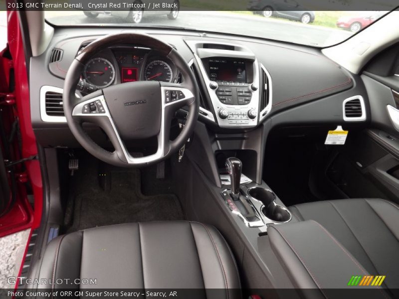 Crystal Red Tintcoat / Jet Black 2013 GMC Terrain Denali