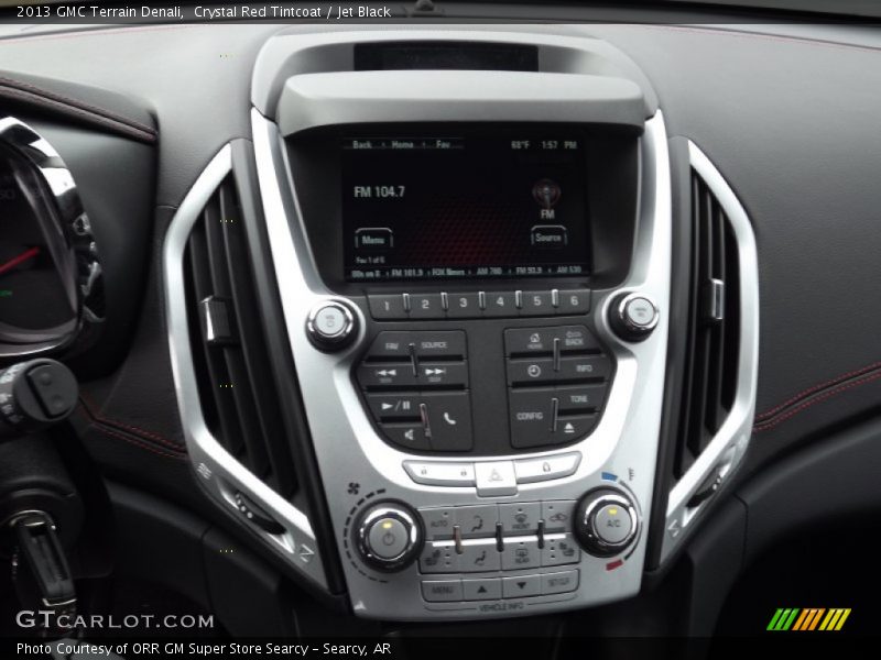 Crystal Red Tintcoat / Jet Black 2013 GMC Terrain Denali