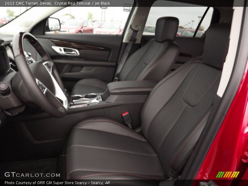 Crystal Red Tintcoat / Jet Black 2013 GMC Terrain Denali